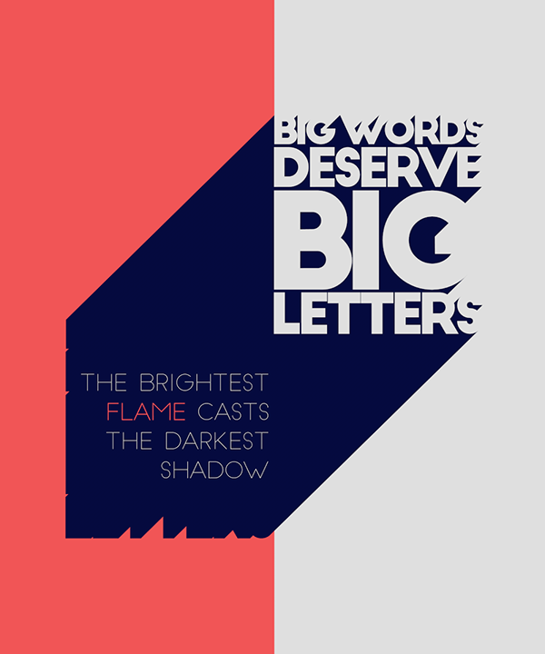 Typography by Ion Lucin