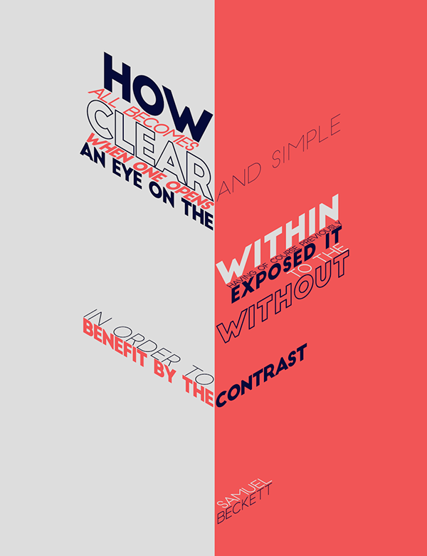 Typography by Ion Lucin