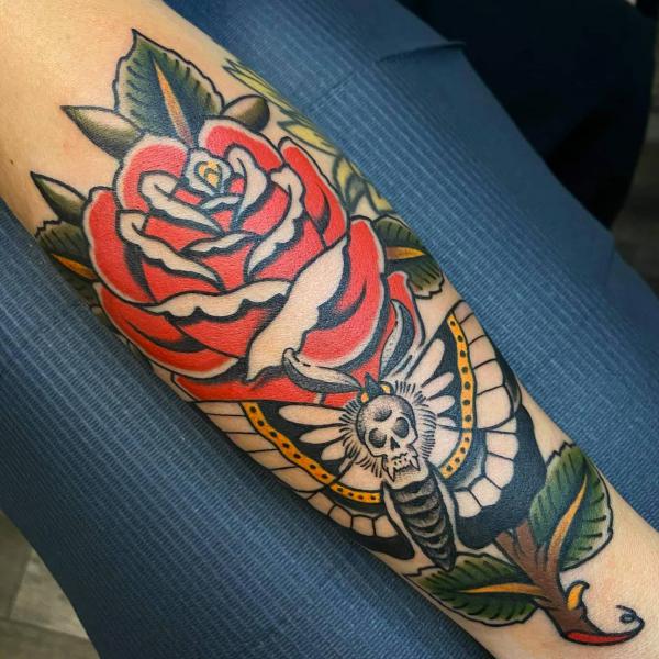 50+ Death Moth Tattoo Designs with Meanings – Good Art Design