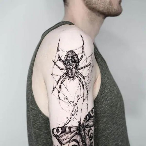 Spider Tattoos: Unraveling the Threads of Meaning – Good Art Design